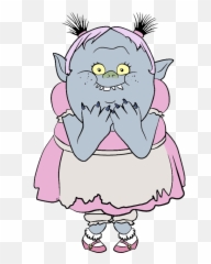 Troll Doll Transparent U0026 Png Clipart Free Download - Ywd Draw Bridget From Trolls Emoji,Troll Doll Emoji