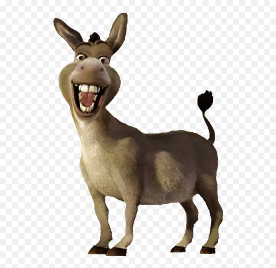 Dremissmia Burro Dumb Donkey Sticker By Dremissmia - Shrek Donkey Png Emoji,Donkey Emoji