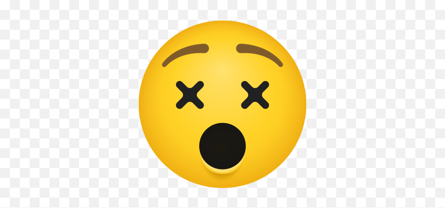 Dizzy Face Icon - Free Download Png And Vector Happy Emoji,Moose Emoji