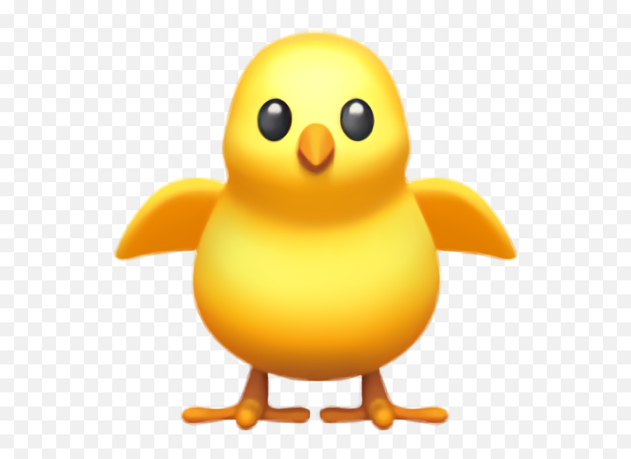 Easter Yellow Cartoon Bird For Easter Day For Easter - 720x720 Happy Easter From Lockdown Emoji,Chick Emoji