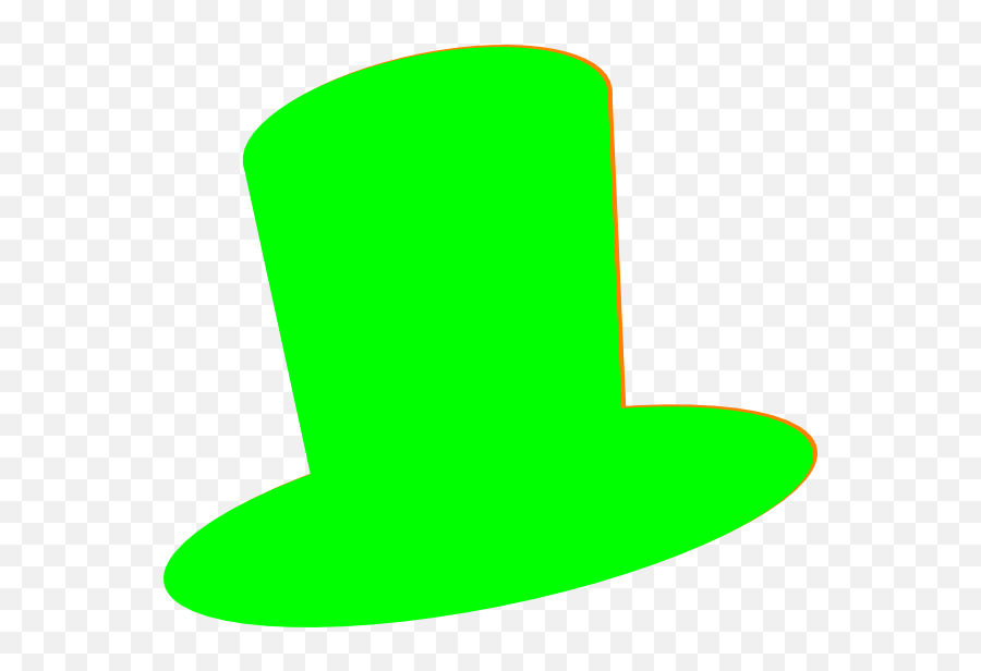 Fedora Clipart Tall Hat Fedora Tall Hat Transparent Free - Green Hat Clip Art Emoji,Top Hat Emoji