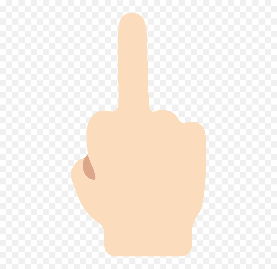 Middle Finger Emoji Clipart Free Download Transparent Png - Sign Language,The Finger Emoji