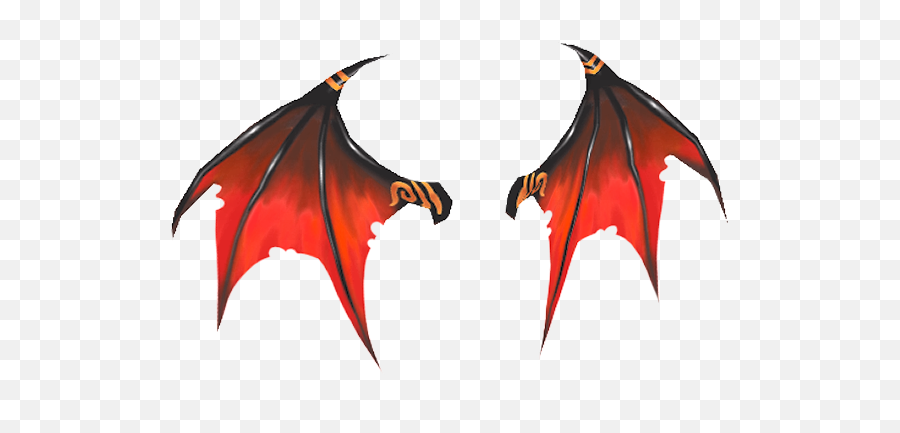 Download Hd Devil Wing Png - Realistic Demon Wings Png Red And Black Dragon Wings Emoji,Red Devil Emoji