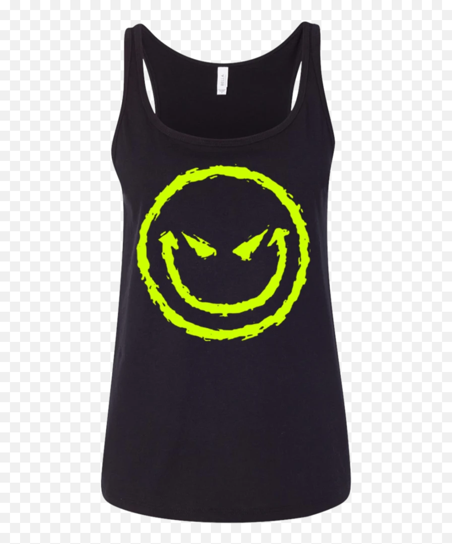 Evil Smiley Face Menwomen Tank U2013 Tee Support - Evil Smiley Facebook Cover Emoji,Evil Emoticon