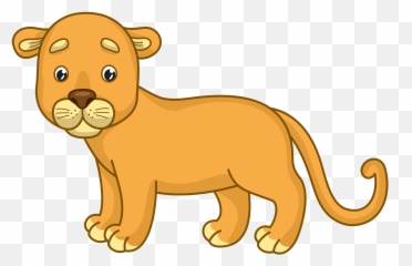 Cougar Clipart - Imagenes De Puma Animado Emoji,Cougar Emoji