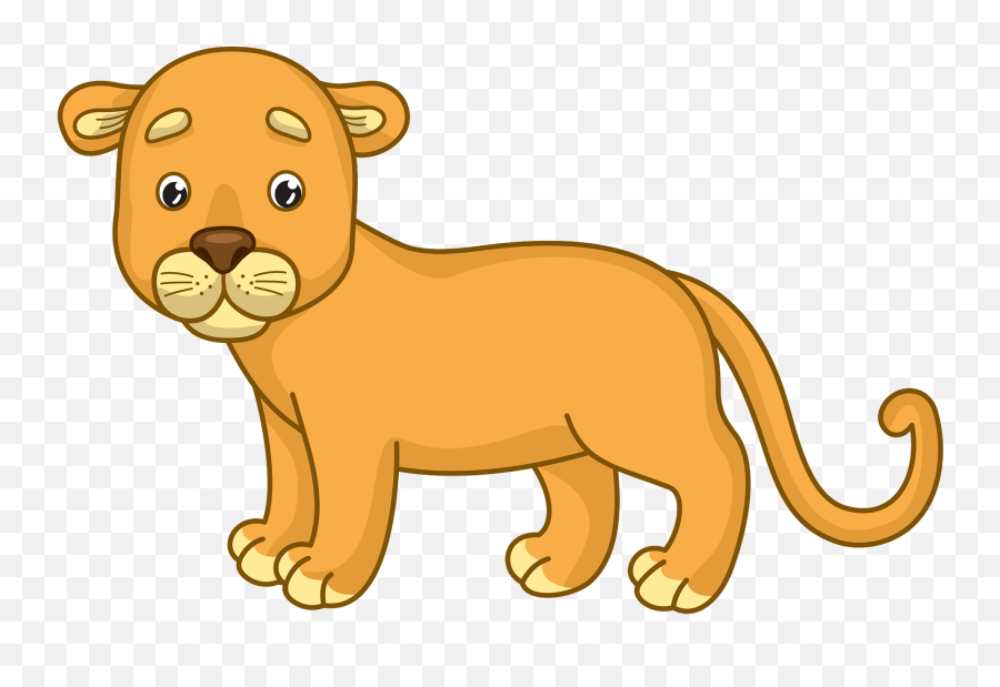 Cougar Clipart - Imagenes De Puma Animado Emoji,Cougar Emoji