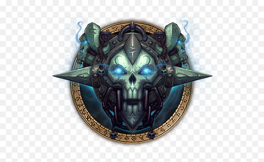 Wow Skull Icon - Wow Death Knight Icon Emoji,World Of Warcraft Emoji For Discord