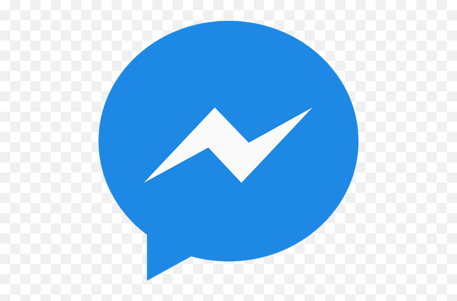 Facebook Messenger Logo Icon Of Flat - Messenger Png Emoji,Emoji For Facebook Messenger