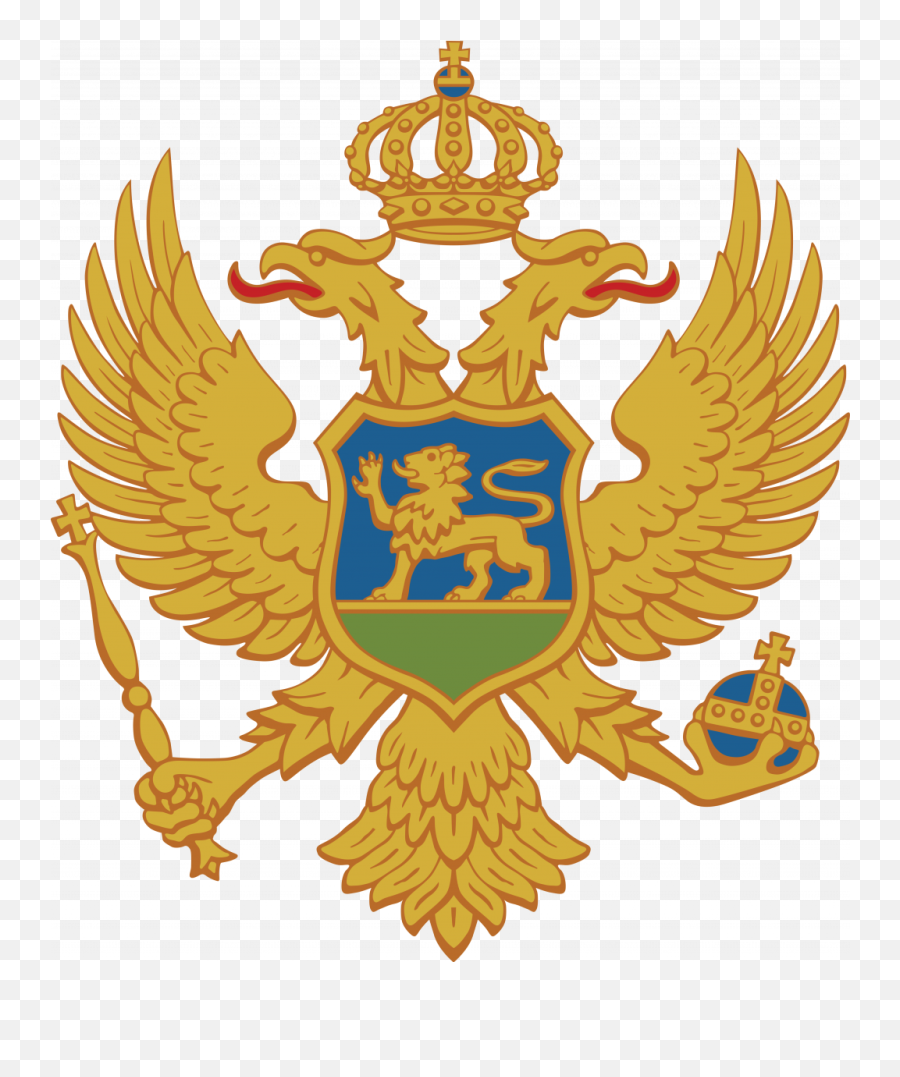 Flag Of Montenegro Flag Download - Montenegro Coat Of Arms Emoji,Montenegrin Flag Emoji