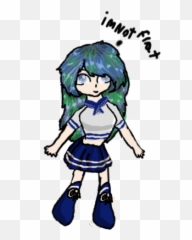 Earth Chan Is Not Flat - Cartoon Emoji,Flat Earth Emoji