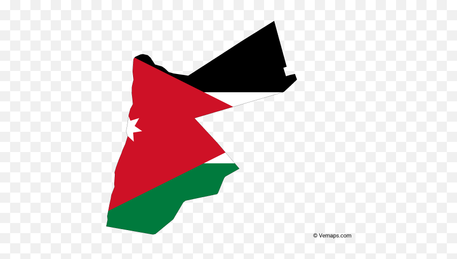 Flag Map Of Jordan In 2020 - Jordan Map Vector Png Emoji,Saudi Arabia Flag Emoji