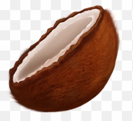Coconut Emoji - Baltic Clam,Nut Emoji