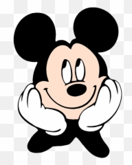 Mickey Mouse Face Clipart - Mickey Mouse Png Face Emoji,Mickey Mouse Emoticon
