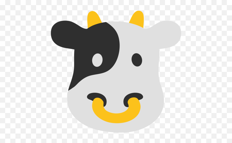 Cow Face Emoji - Google Cow Emoji,Emoji Cow