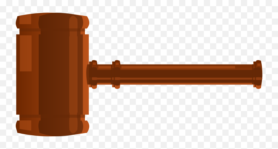 Gavel Judge Hammer Clipart Clipart Kid - Wooden Gavel Clip Art Emoji,Judge Gavel Emoji