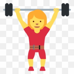 Twemoji12 1f3cb - Musculation Emoji