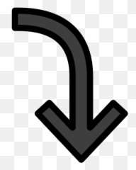 Arrow Pointing Rightwards Then Curving Downwards - Illustration Emoji,Seal Emoji