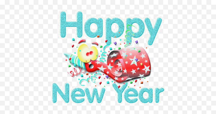 Picture - Gif Happy New Year Transparent Gif Emoji,Happy New Year Emoticons Animated