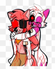 Foxy Jr And Stuart Funtime Exe - Cacartoon Foxy Jr And Stuart Emoji,Foxy Emoji