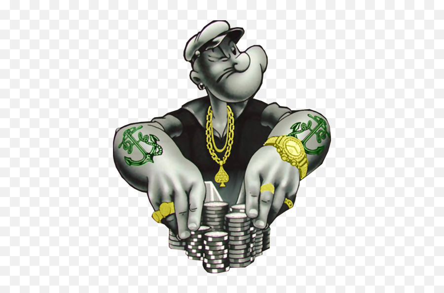 Popeye Gangsta - Juice World Death Memes Emoji,Gangster Emoji