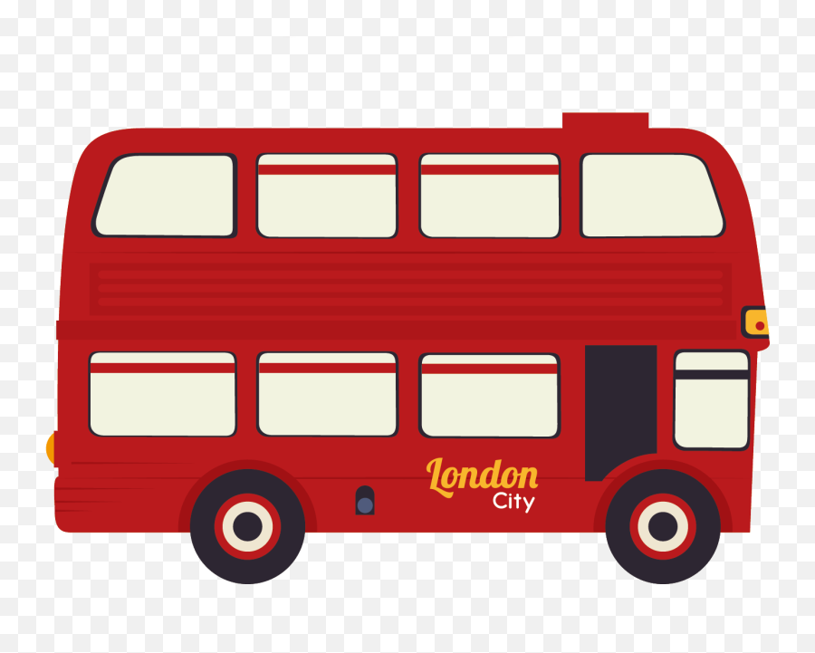 London Clipart Double Decker Bus - Double Decker Bus Clipart Emoji,Bus Emoji