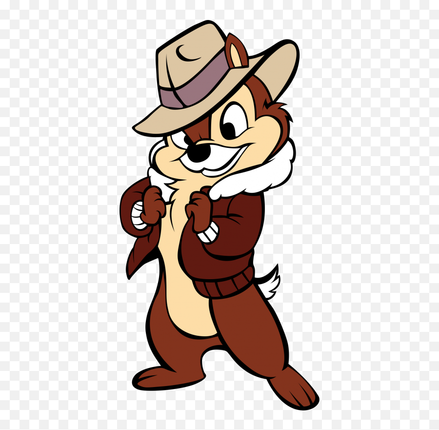 Free Download Rescue Ranger Clipart Chipmunk Chip U0027nu0027 - Chip Chip From Rescue Rangers Emoji,Chipmunk Emoji