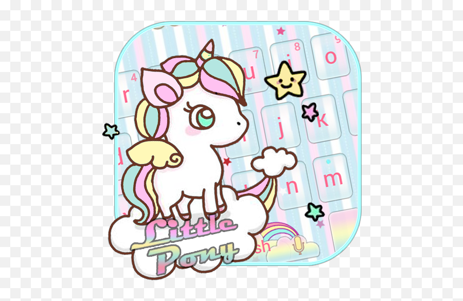 Theme My Little Pony - Lucu Kuda Poni Emoji,Snapchat Friend Emoji Themes
