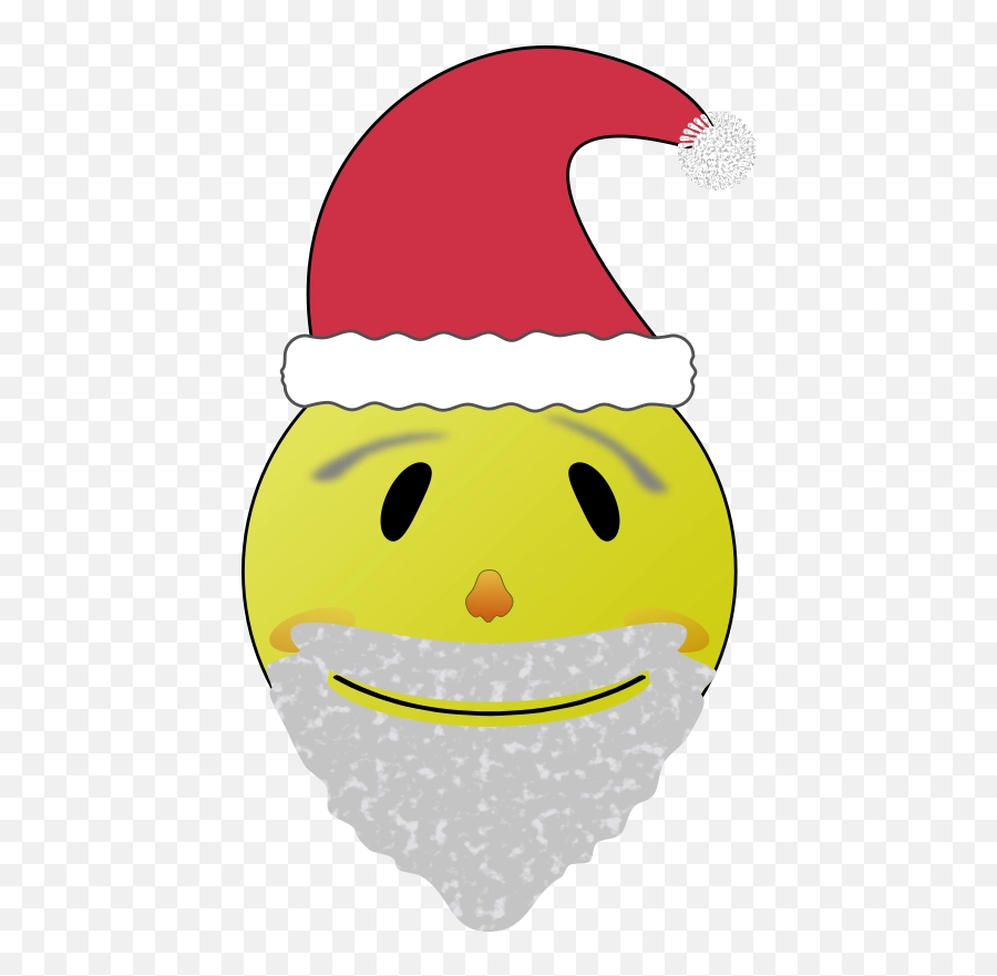 Download Free Png Santa Smiley - Clip Art Emoji,Christmas Emoticon