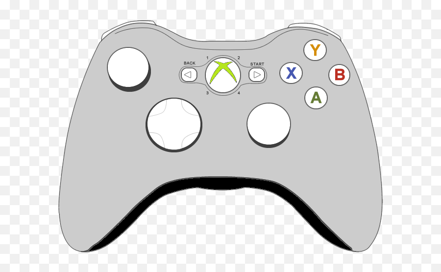 Download Xbox Controller Hd Hq Png Image - Xbox 360 Controller Clipart Emoji,Video Game Controller Emoji