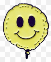 MORBID STUFF - SMILEY PIN Pup Morbid Stuff Pin Emoji
