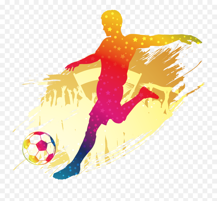 Football Player Silhouette Clip Art - Silueta Jugadores Football Players Vector Emoji,Soccer Player Emoji