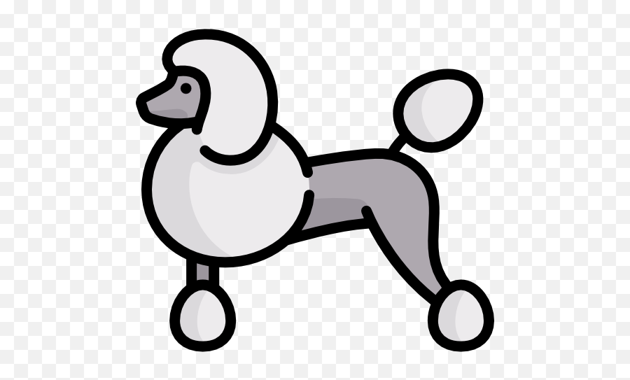 The Best Free Poodle Icon Images - White Poodle Cartoon Transparent Emoji,Poodle Emoji