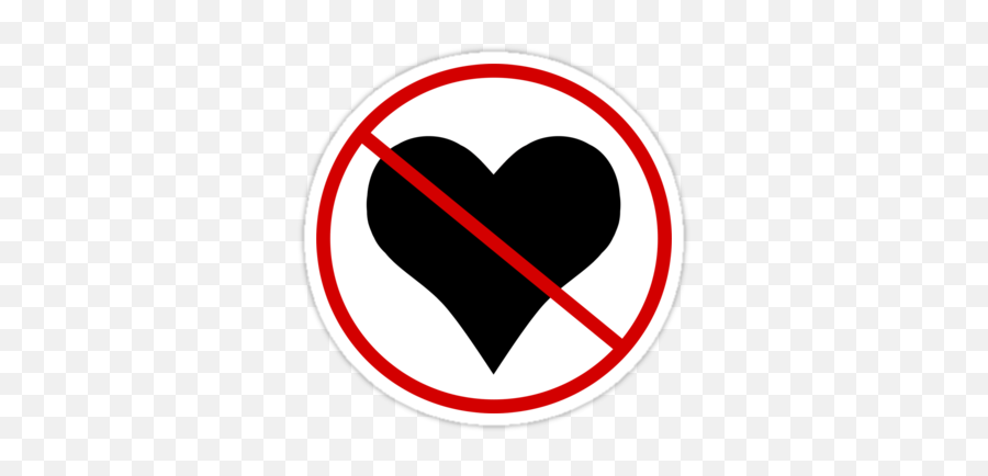 Download 39kib 375x360 Love Is A Lie - Crossed Heart Png Crossed Out Heart Png Emoji,Crossed Out Emoji