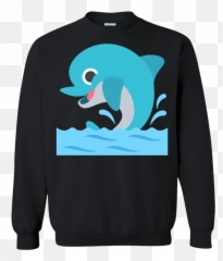 Happy Dolphin Emoji Sweatshirt - Brooklyn Nine Nine Squad Shirt,Emoji Hangover