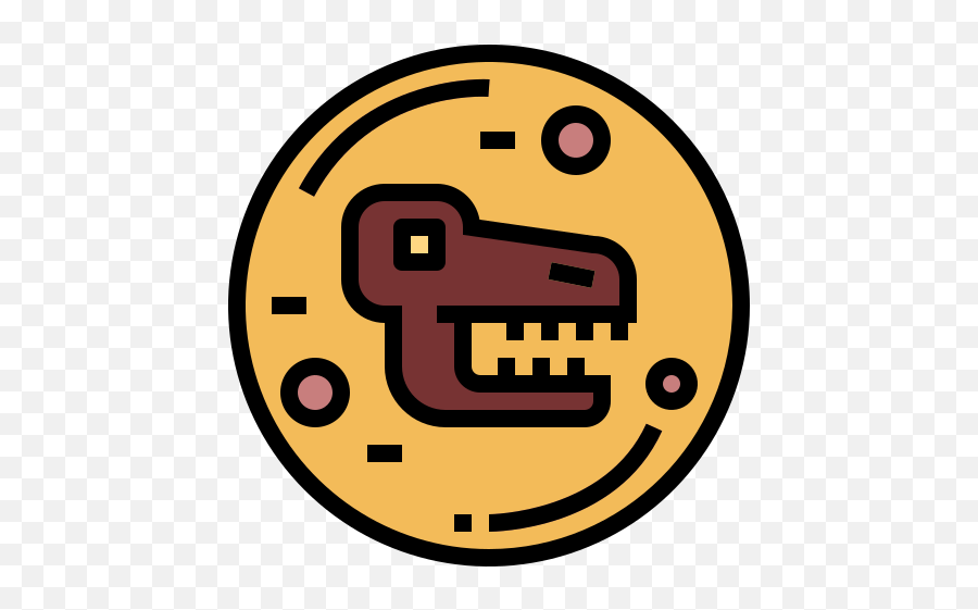 Dinosaurs - Circle Emoji,Dinosaur Text Emoticon