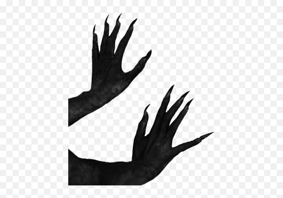 Dark Black Hands Scary Horror - Shadow Emoji,Black Hand Emoji