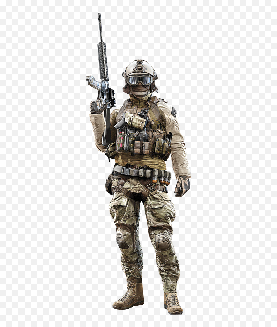 Edit - Battlefield 4 Assault Soldier Emoji,Military Emoji