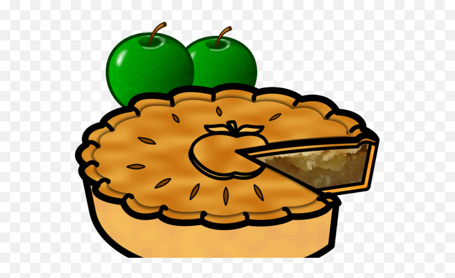 Tart Clipart Apple Pie - Png Download Full Size Clipart Apple Pie Cartoon Transparent Emoji,Pumpkin Pie Emoji