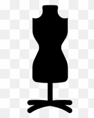 sexy Female Feminine Stylish Dresses Black Clothes - Mannequin Fashion Icon Png Emoji