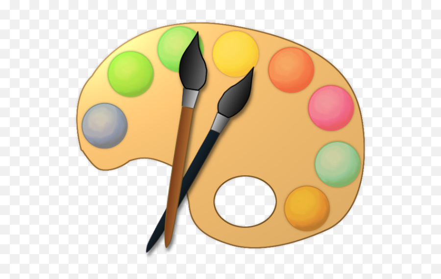 Clip Art Artist Paint Palette Clipart - Art Clipart Transparent Background Emoji,Paint Palette Emoji