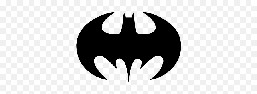 Emoji Icon With Png And Vector Format For Free Unlimited - Batman Logo Black And White Png,Batman Emoji