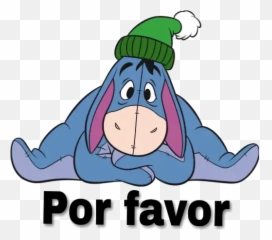 Eeyore Stickers For Whatsapp - Eeyore Winnie The Pooh Png Emoji,Eeyore Emoji