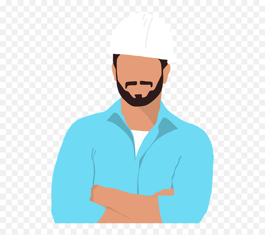 Man Engineer Stem - Illustration Emoji,Beard Emoji Android