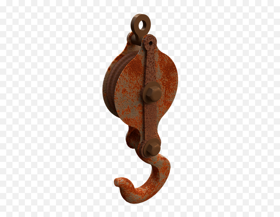 Hook Crane Rust - Wood Emoji,Heavy Metal Emoticons