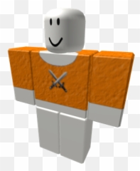 Orange Shirt With X Swords Emoji - Turtleneck Sweater For Roblox,Swords Emoji