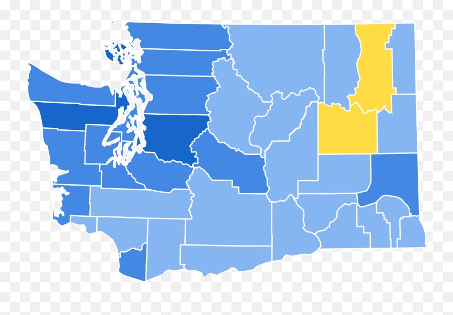 2016 Washington Elections - State Attorney General Map Emoji,Washington Post Emojis