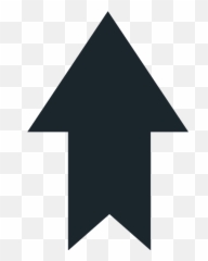 Down Arrow Wedge Tail - Triangle Emoji