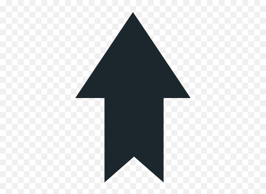 Down Arrow Wedge Tail - Triangle Emoji,Upward Arrow Emoji