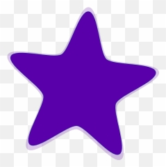 Vector Clip Art Online - Purple Star Clipart Emoji