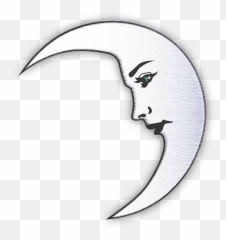 Moon La Luna Mexico Folk - Psychic Transparent Background Emoji